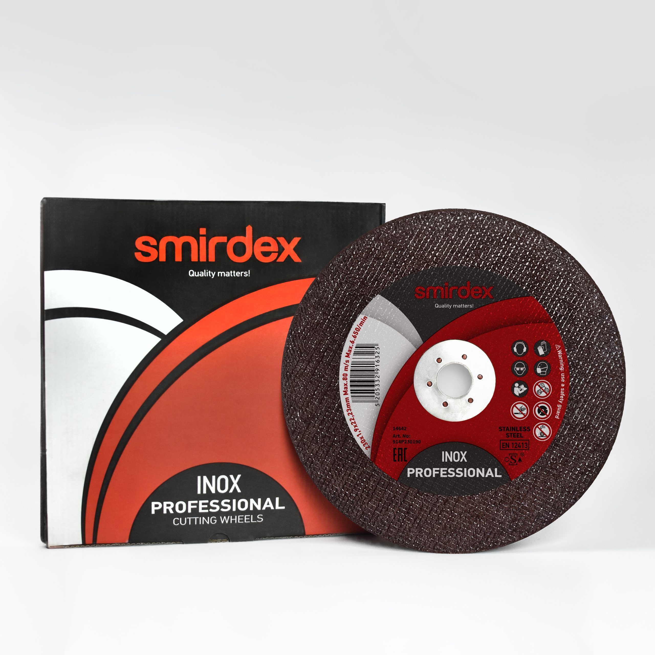 914 Professional INOX cutting wheels - 230mm