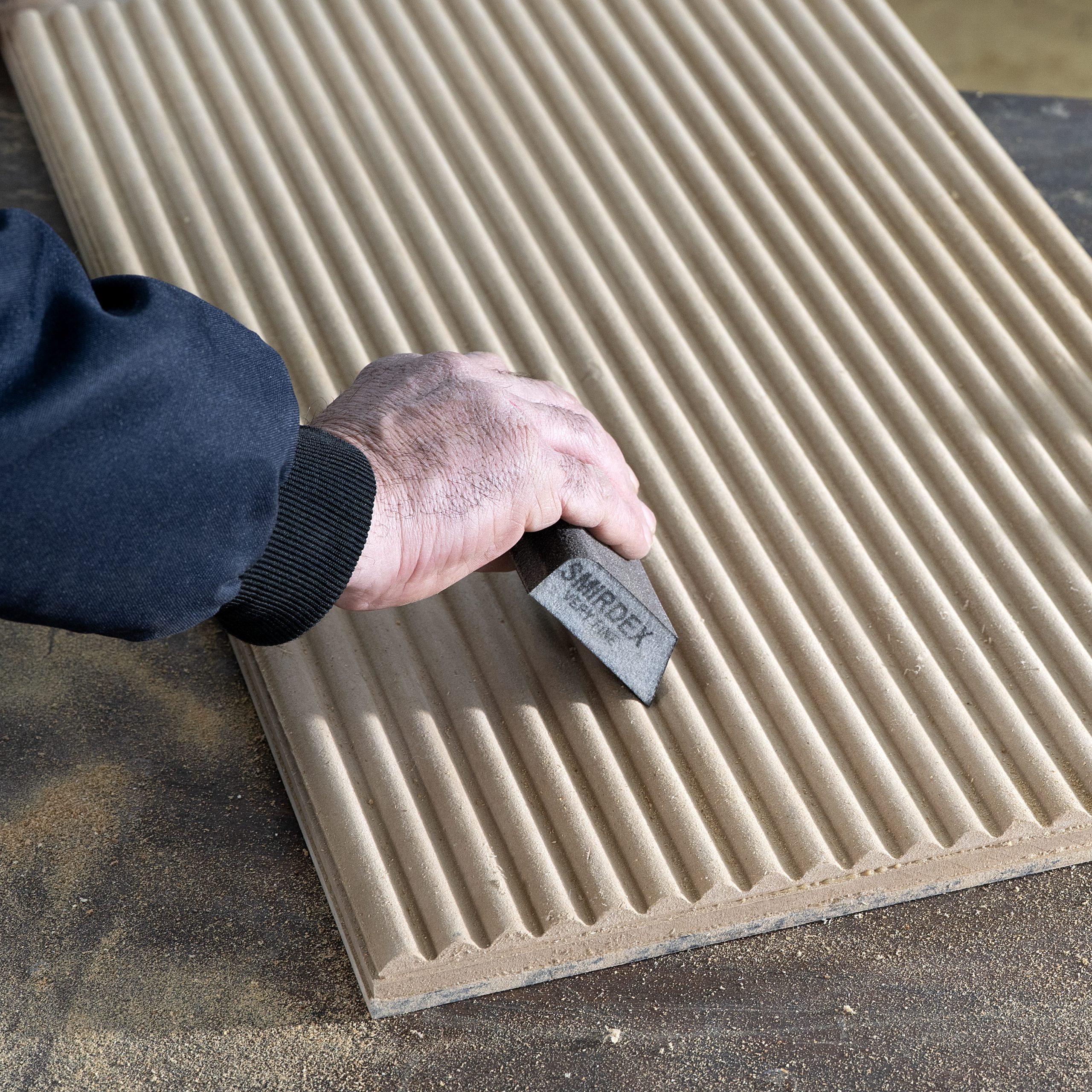 920 SANDING BLOCKS 4x4 COMPI - SMIRDEX, Hand sanding, wet sanding, dry sanding, wood, metal, primer, paint, composites, drywall, sponges, difficult shapes, furniture, foam